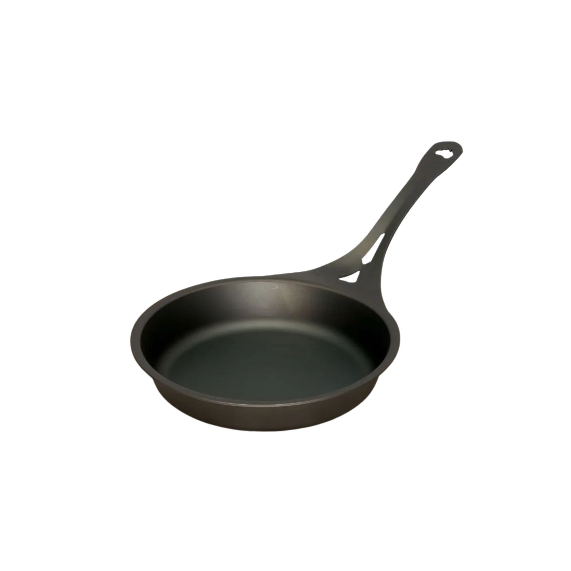 AUS-ION 20 cm stekepanne i rent jern – en lett og holdbar panne uten syntetisk belegg, perfekt for daglig matlaging.