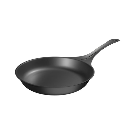 Solidteknics AUS-ION 26 cm jernpanne laget i ett stykke rent australsk jern med naturlig non-stick overflate og ventilert håndtak