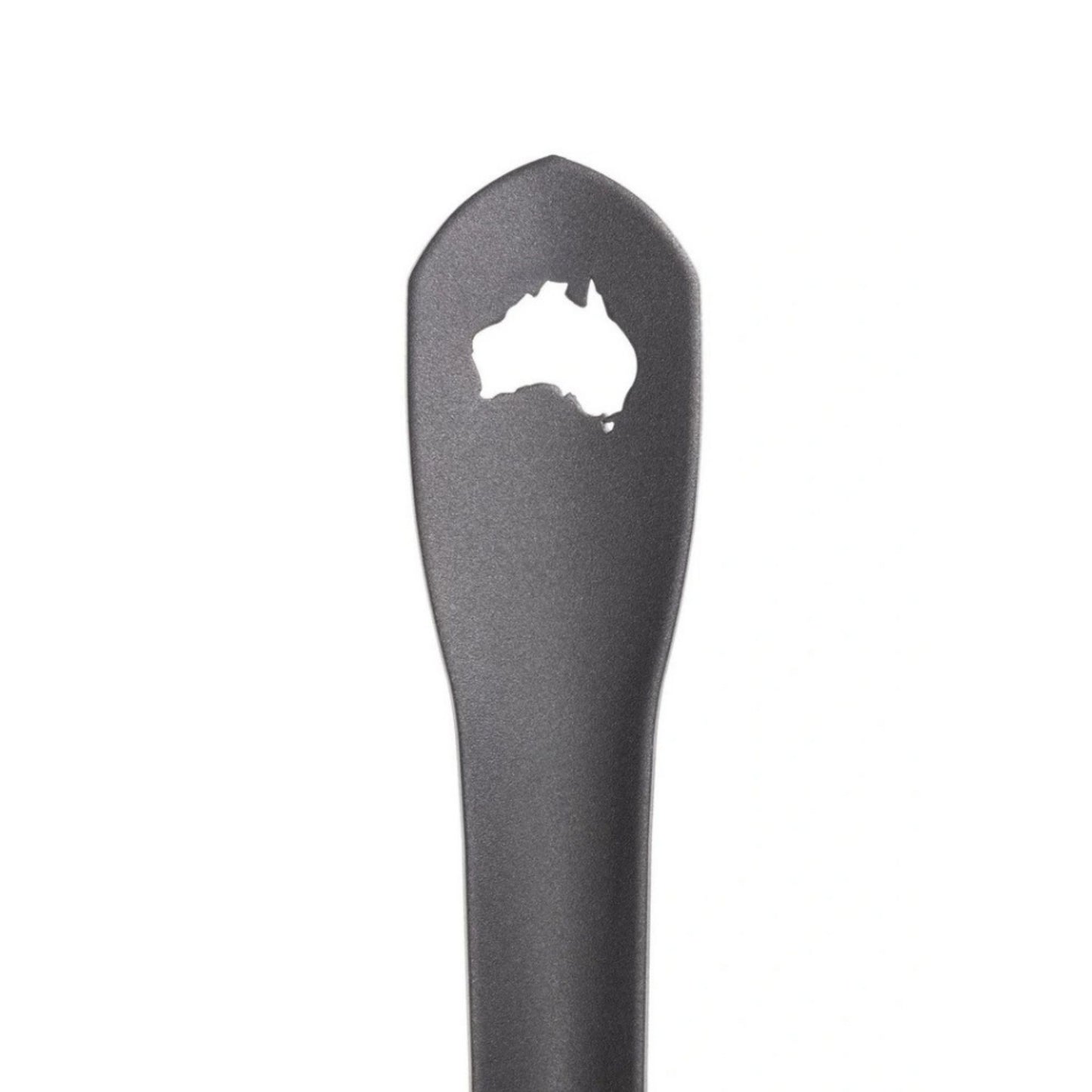 Solidteknics AUS-ION jernpanne med håndtak formet som Australia, et symbol på lokal produksjon og ekte australsk håndverk
