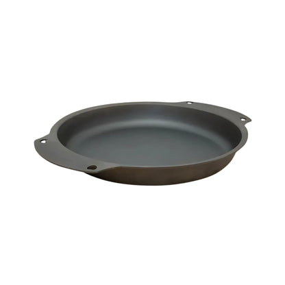 Solidteknics AUS-ION 26 cm stekepanne i jern – fra ovn til bord, med naturlig non-stick overflate uten belegg.