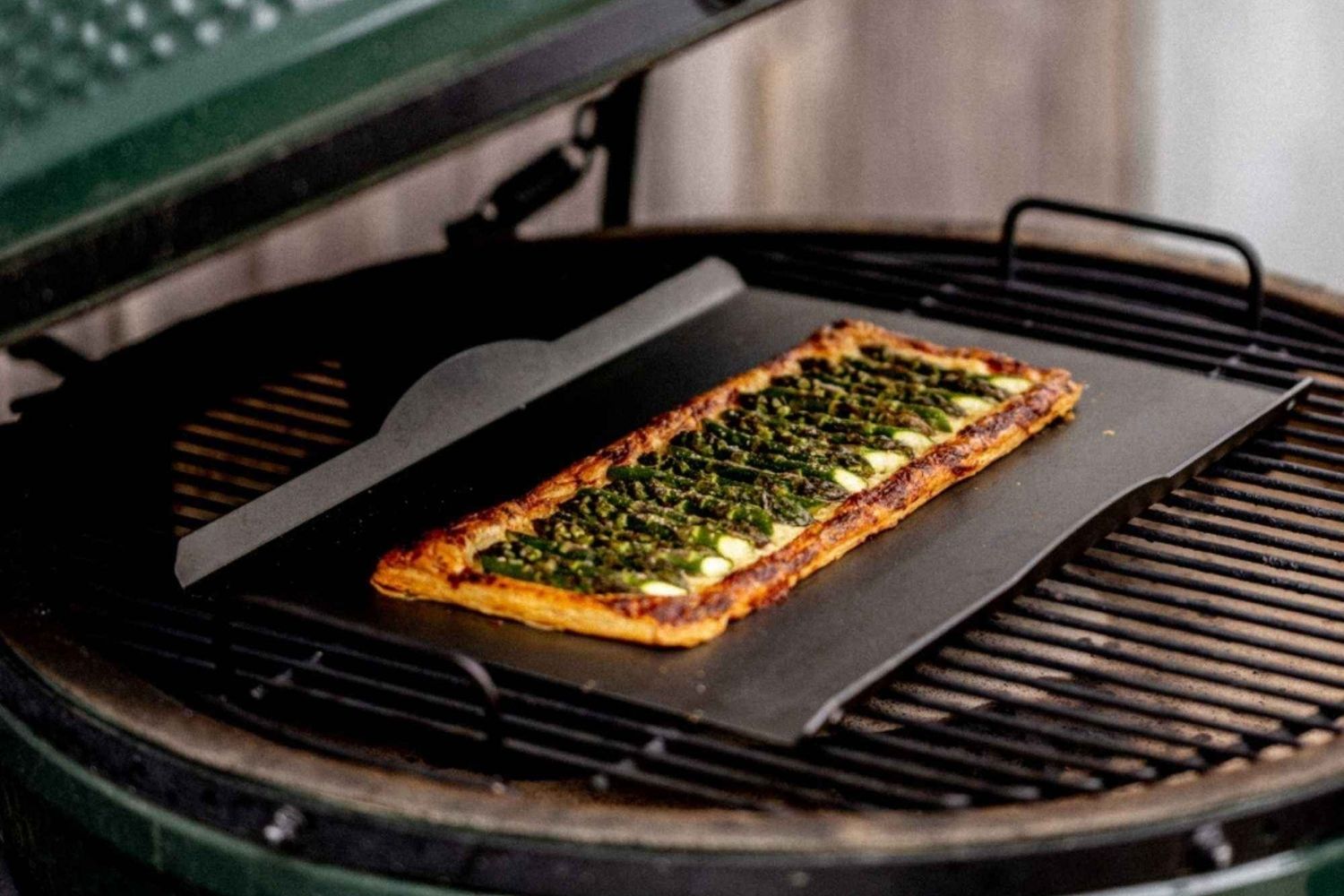 Rustfri stekeplate av nikkelfritt stål brukt på grill