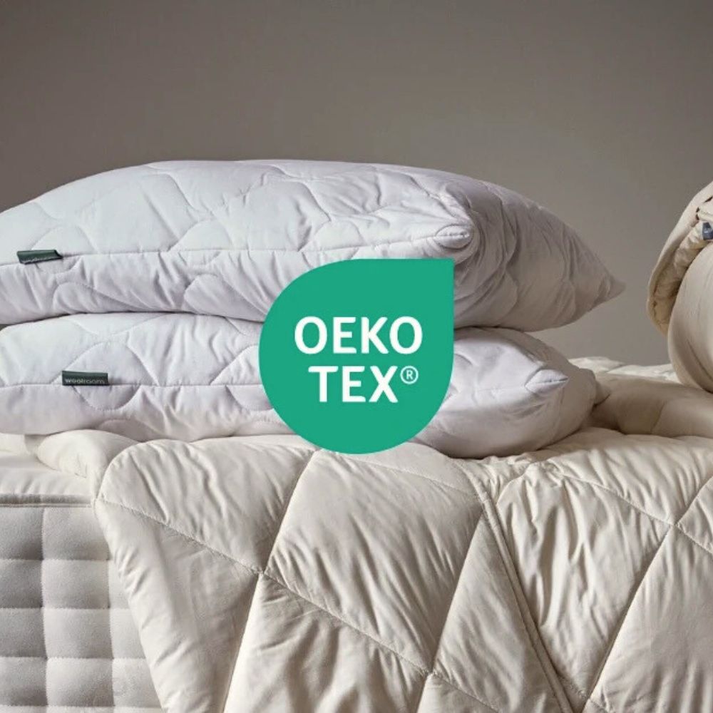 Naturlig overmadrass fri for skadelige kjemikalier med OEKO-TEX® Standard 100-sertifisering.