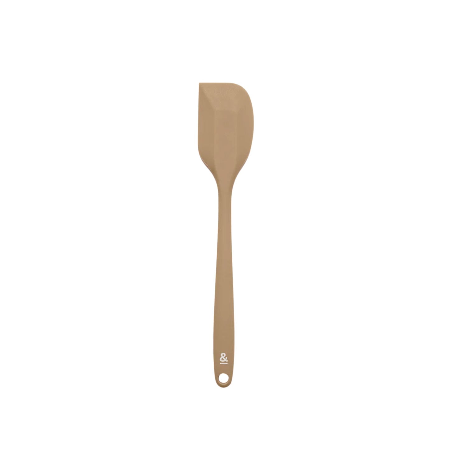 Silikon slikkepott i praline fra Seed & Sprout, fleksibel og LFGB-sertifisert kjøkkenredskap