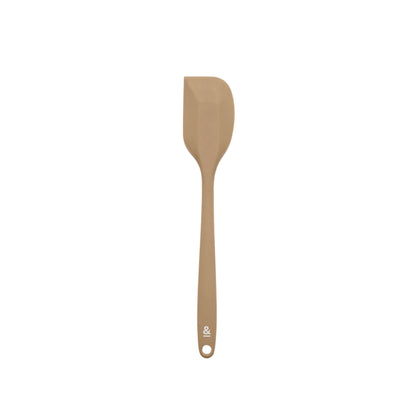 Silikon slikkepott i praline fra Seed & Sprout, fleksibel og LFGB-sertifisert kjøkkenredskap