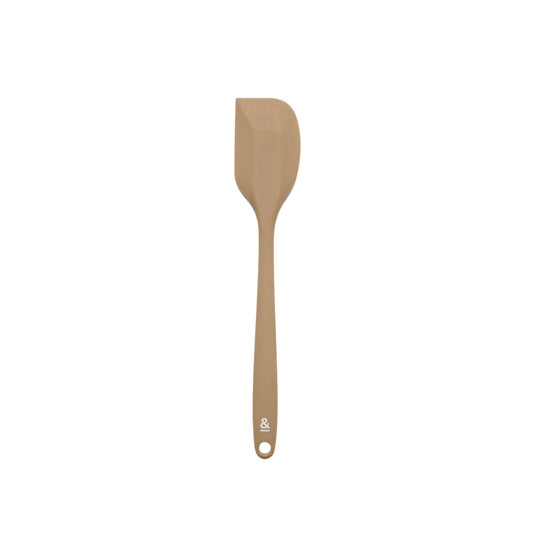 Silikon slikkepott i praline fra Seed & Sprout, fleksibel og LFGB-sertifisert kjøkkenredskap