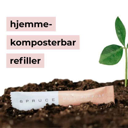 Spruce refillpose som kan komposteres hjemme – en grønn løsning for et rent kjøkken uten avfall