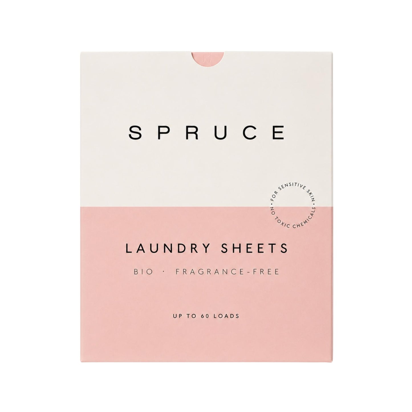 Spruce vaskeark uten parfyme for sensitiv hud