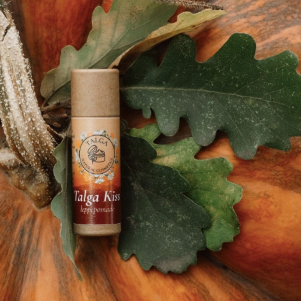 Talga Kiss leppepomade håndlaget i Nord-Norge med naturlige ingredienser