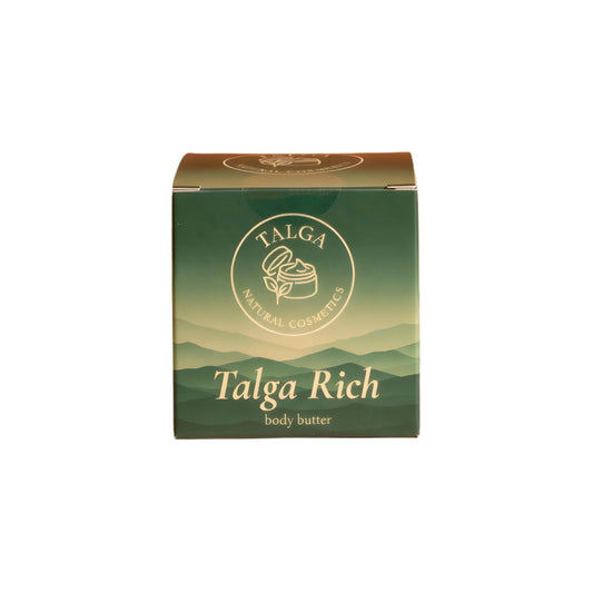 Talga Rik Kroppskrem i plastfri emballasje – naturlig norsk hudpleie.