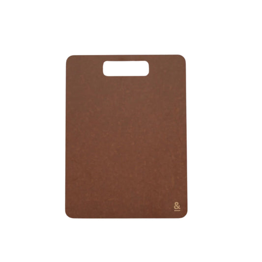 Wood fibre skjærefjøl i fargen Nutmeg