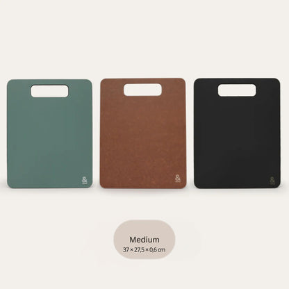 Wood Fibre skjærefjøler i størrelse medium i tre ulike farger